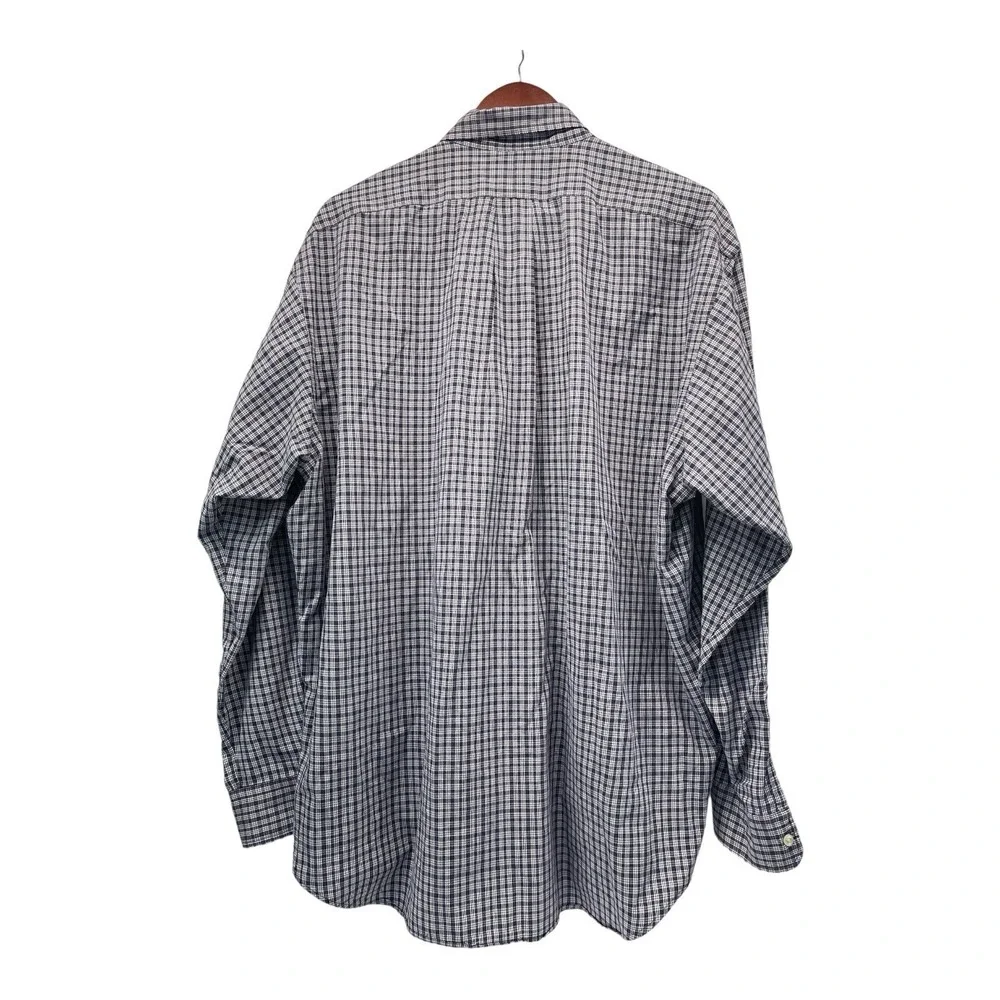 Ralph Lauren‎ Blake Men's Large Blue Plaid Button Down Long Sleeve Shirt